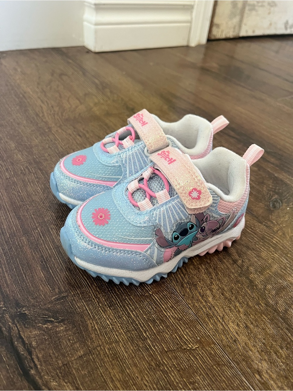 Disney Stitch Toddler Sneakers Size 5